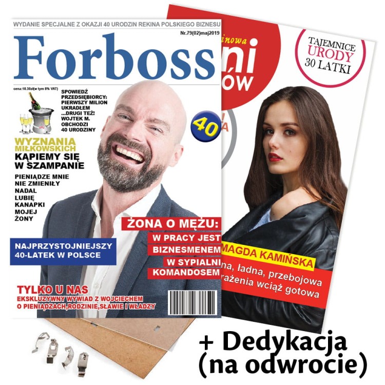 Personalizowane okładki gazet