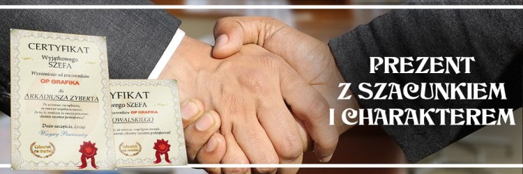 Wyjątkowy i oryginalny prezent uznaniowy dla szefa, na każdą okazję