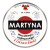 Etykieta z personalizacją świąteczną na Martini