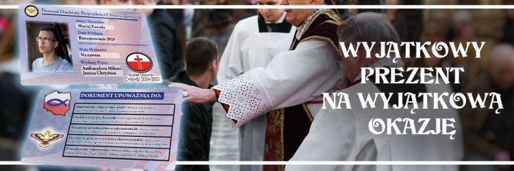 Wyjątkowy prezent , pamiątka z okazji bierzmowania