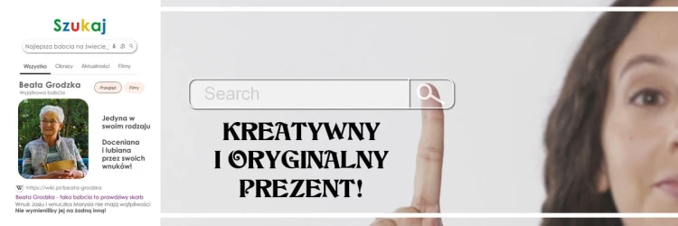 Oryginalny prezent dla babci- upominek z okazji dnia babci