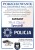 Prezent na emeryturę Policjanta - ramka z życzeniami z podziękowaniem za pracę