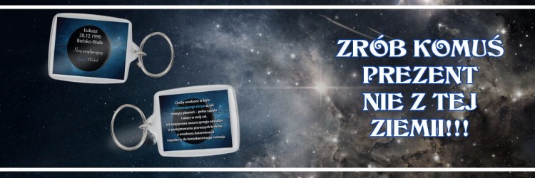Wyjątkowy brelok personalizowany z Fazą Księżyca