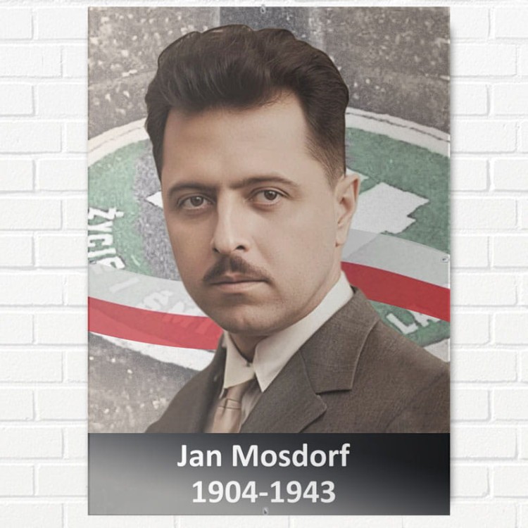 Jan Mosdorf - plakat, obrazek w antyramie A3 lub A4
