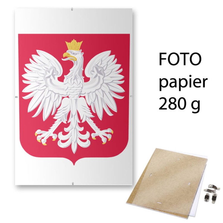 Godło Polski w antyramie