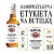 Etykieta personalizowana na whisky z podziękowaniem dla świadka ślubu