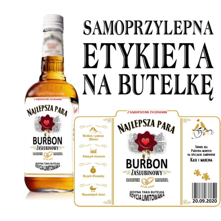 Prezent dla Państwa młodych - Etykieta JIM