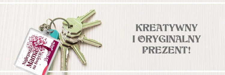 Wyjątkowy brelok do kluczy - prezent dla Mamy na Dzień Matki