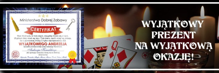 Personalizowany dyplom na andrzejki