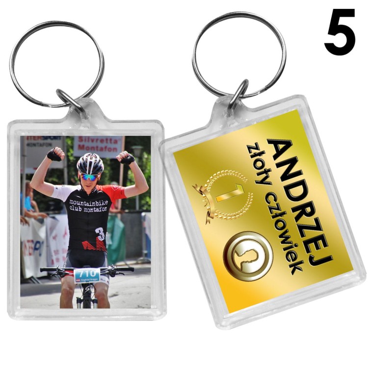 Personalizowana zawieszka do kluczy na Andrzejki