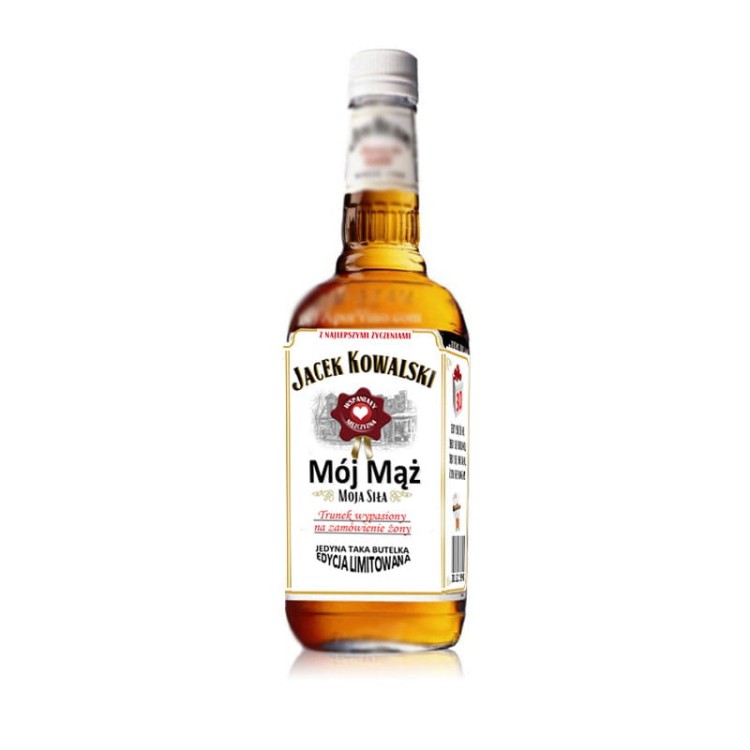 Prezent na Dzień Dziadka - etykieta na JIMa