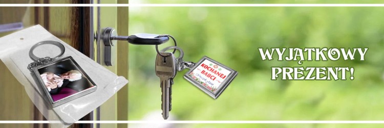Brelok z dedykacją lub zdjęciem - wyjątkowy prezent na dzień Babci