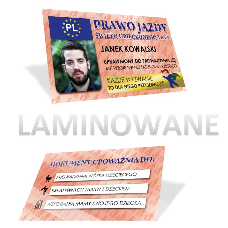 Prezent dla Taty na pępkowe - wyjątkowy dokument