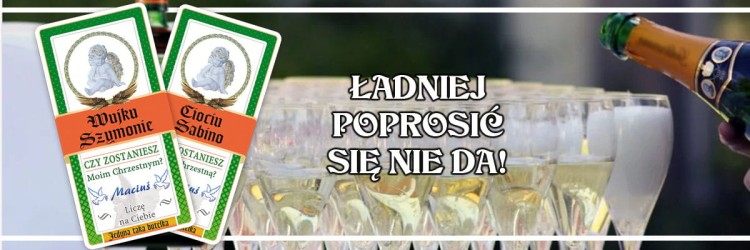 Wyjątkowa prośba o zostanie chrzestną lub chrzestnym