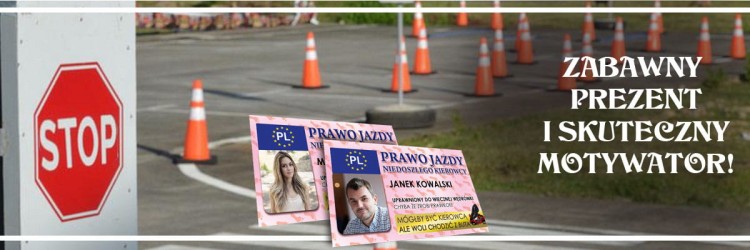 Prezent dla osoby bez prawa jazdy, którą chcemy zmotywować