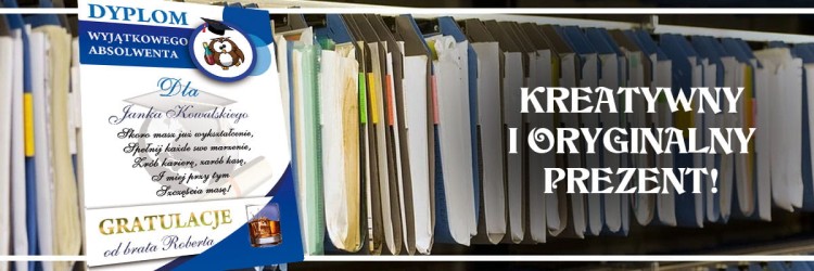 Oryginalny prezent z okazji ukończenia szkoły wyższej dla niego: licencjata, inżyniera, magistra, doktora