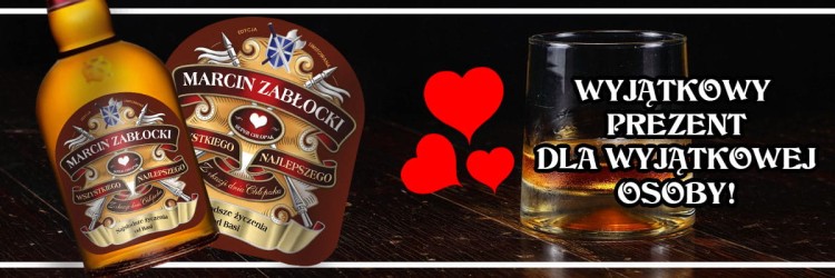 Wyjątkowy prezent z okazji dnia chłopaka  - etykieta z personalizacją na whisky Chivas