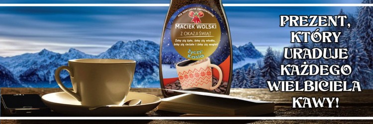 Oryginalny prezent pod choinkę dla wielbiciela kawy