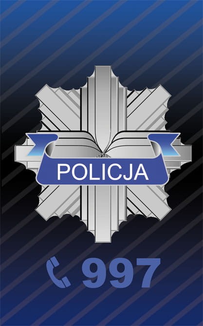 Odznaka policyjna dla dziecka