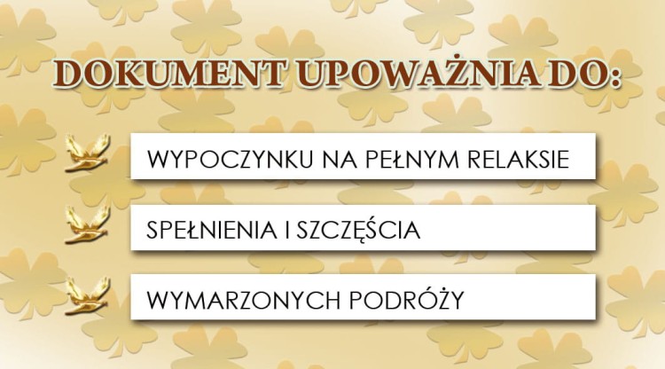 Wyjątkowy prezent dla osoby przechodzącej na emeryturę  - Prawo jazdy z uprawnieniami