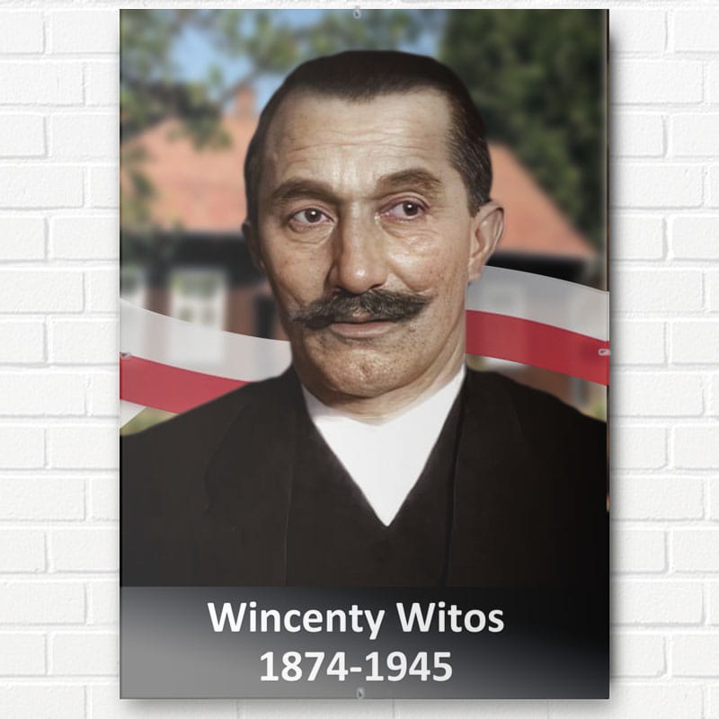 Winceny Witos - portret A4 lub A3 w antyramie
