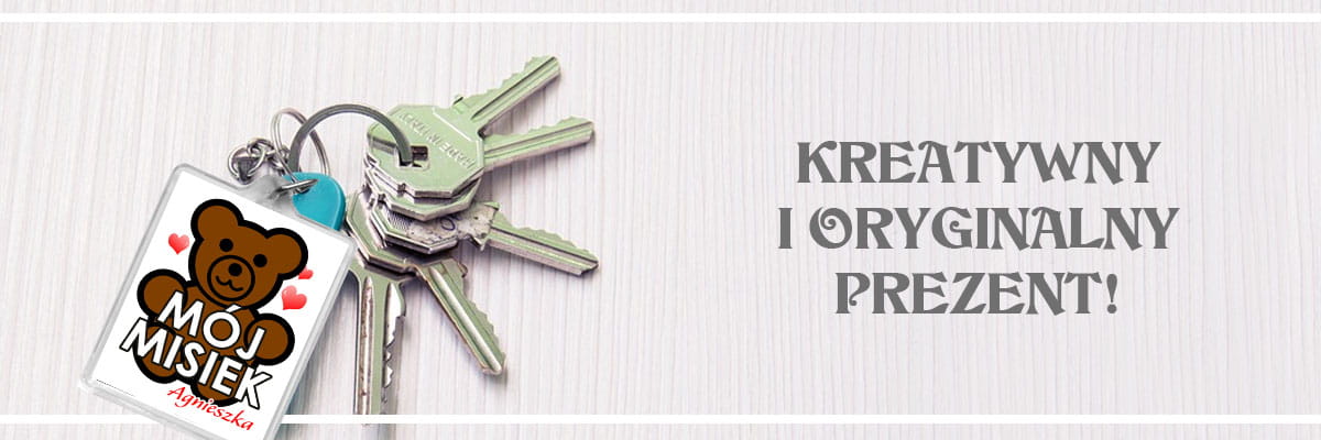 Brelok do kluczy dwustronny ze zdjęciem - prezent na Dzień Matki